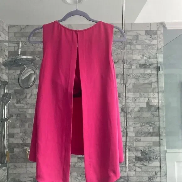 Rachel Roy high low open back top - Picture 2 of 3